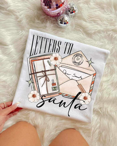 Letters to santa (Christmas letters) 9997 DTF TRANSFER