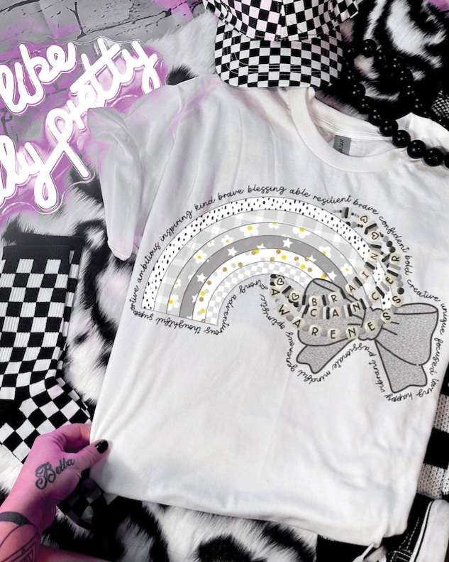 Brain cancer awareness 31717 DTF transfer