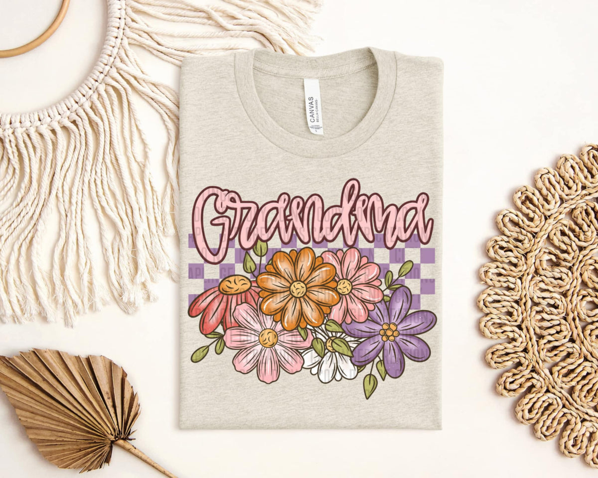 Grandma flowers (Caplinger) 92688 DTF transfer