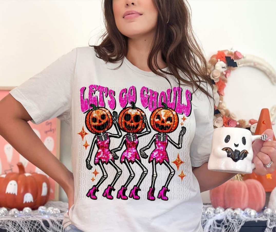 Let’s go ghouls trio ghouls (CRAFTI) 43872 DTF transfer