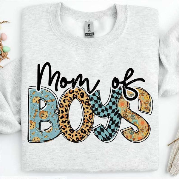 Mom of boys patterned 31753 DTF transfer