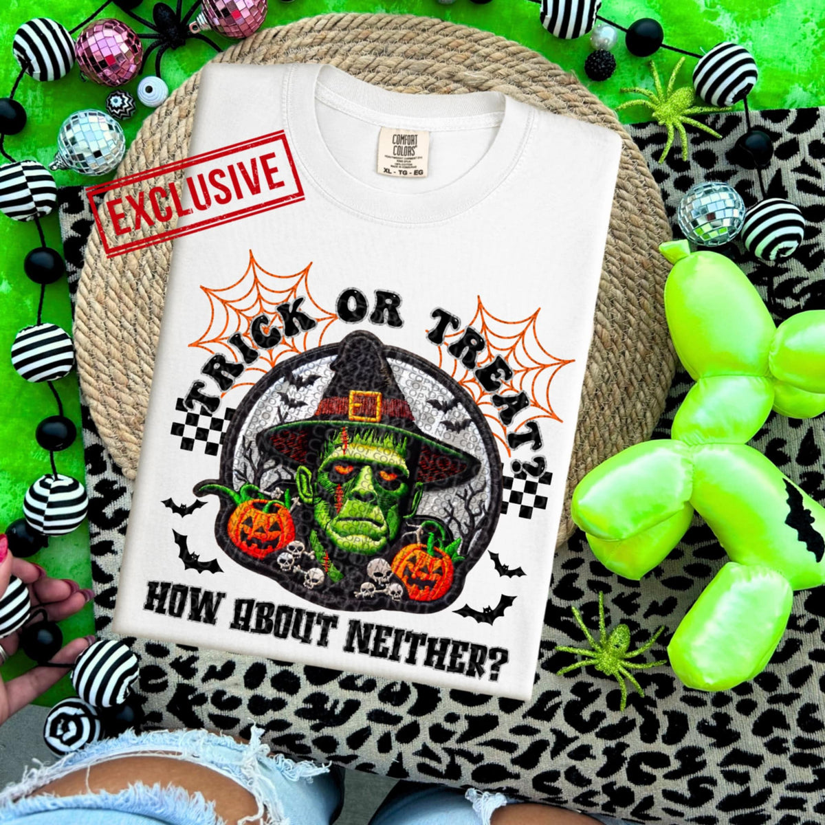 Trick or Treat exclusive DTF transfer