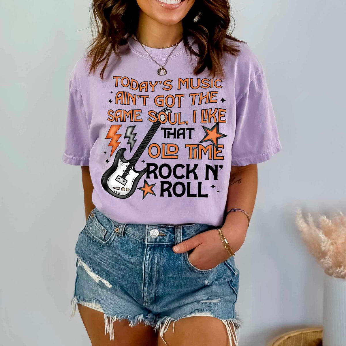 Todays music aint got the same soul i like that old time rock n roll (CSC) 21259 DTF transfer