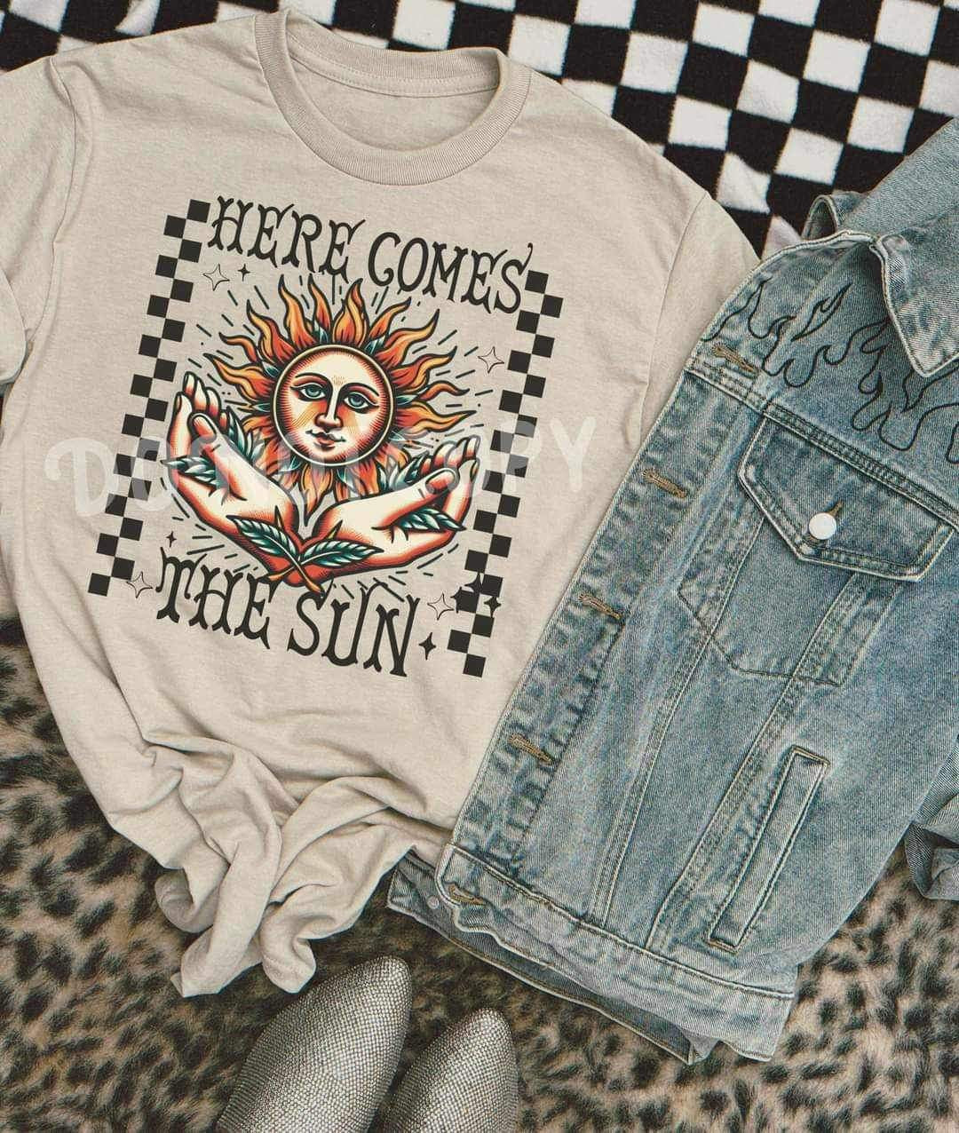 Here comes the sun (RTD) 21276 DTF transfer