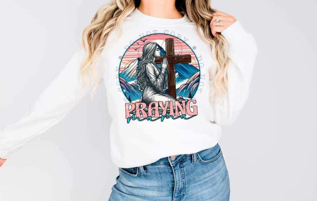 Praying mama circle (four designs) 21290 DTF transfers