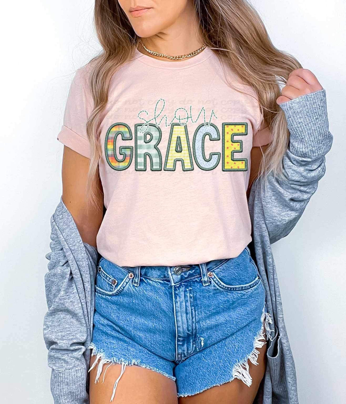 Show grace embroidery 21319 DTF transfers