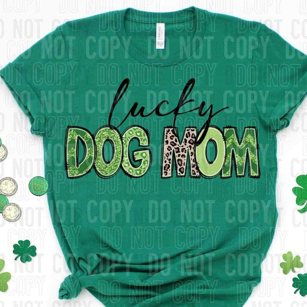 Lucky dog mom (leopard M) (SBB) 21329 DTF transfers