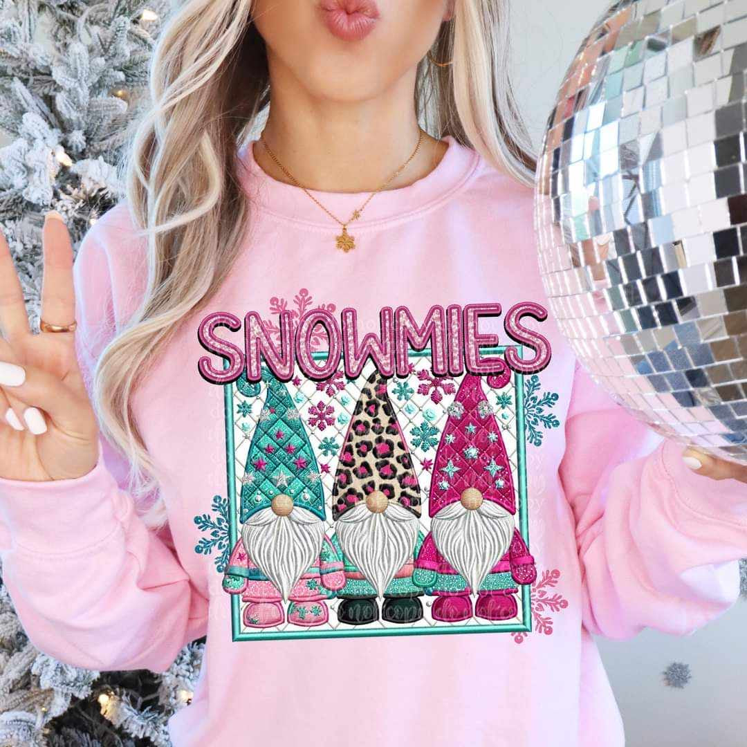 Snowmies TTD  56150 DTF transfer