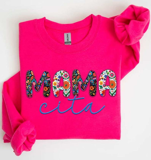 Mamacita floral embroidery 31743 DTF transfer