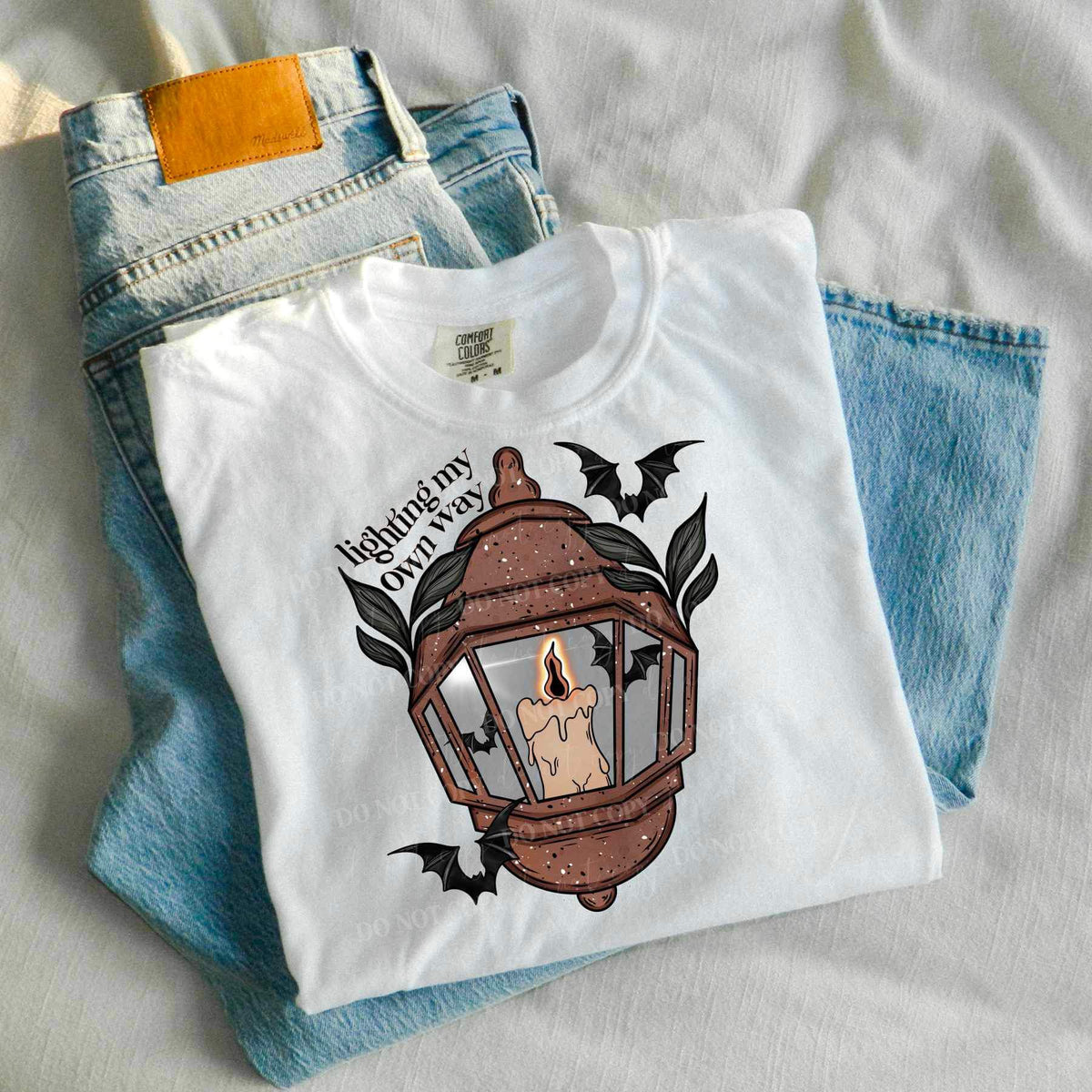Lighting my own way lantern 11296 DTF TRANSFER