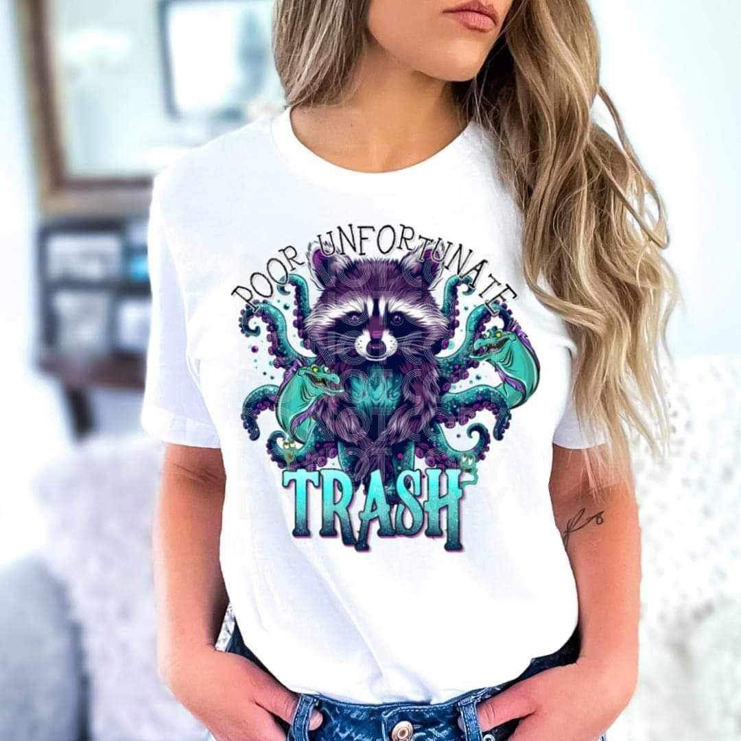 Poor unfortunate trash raccoons 21354 DTF transfers