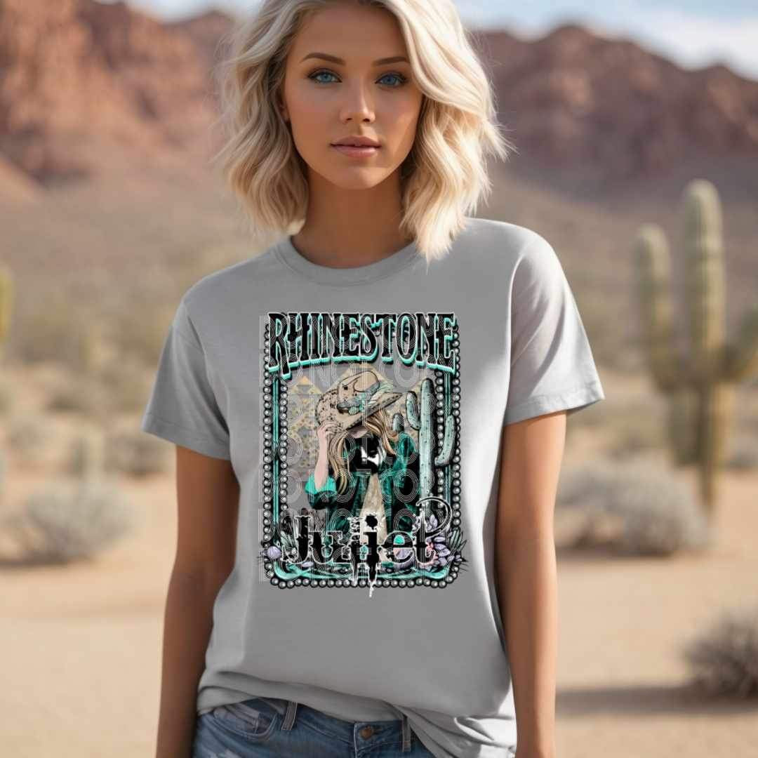 Rhinestone juliet (SSD) 21418 DTF transfer