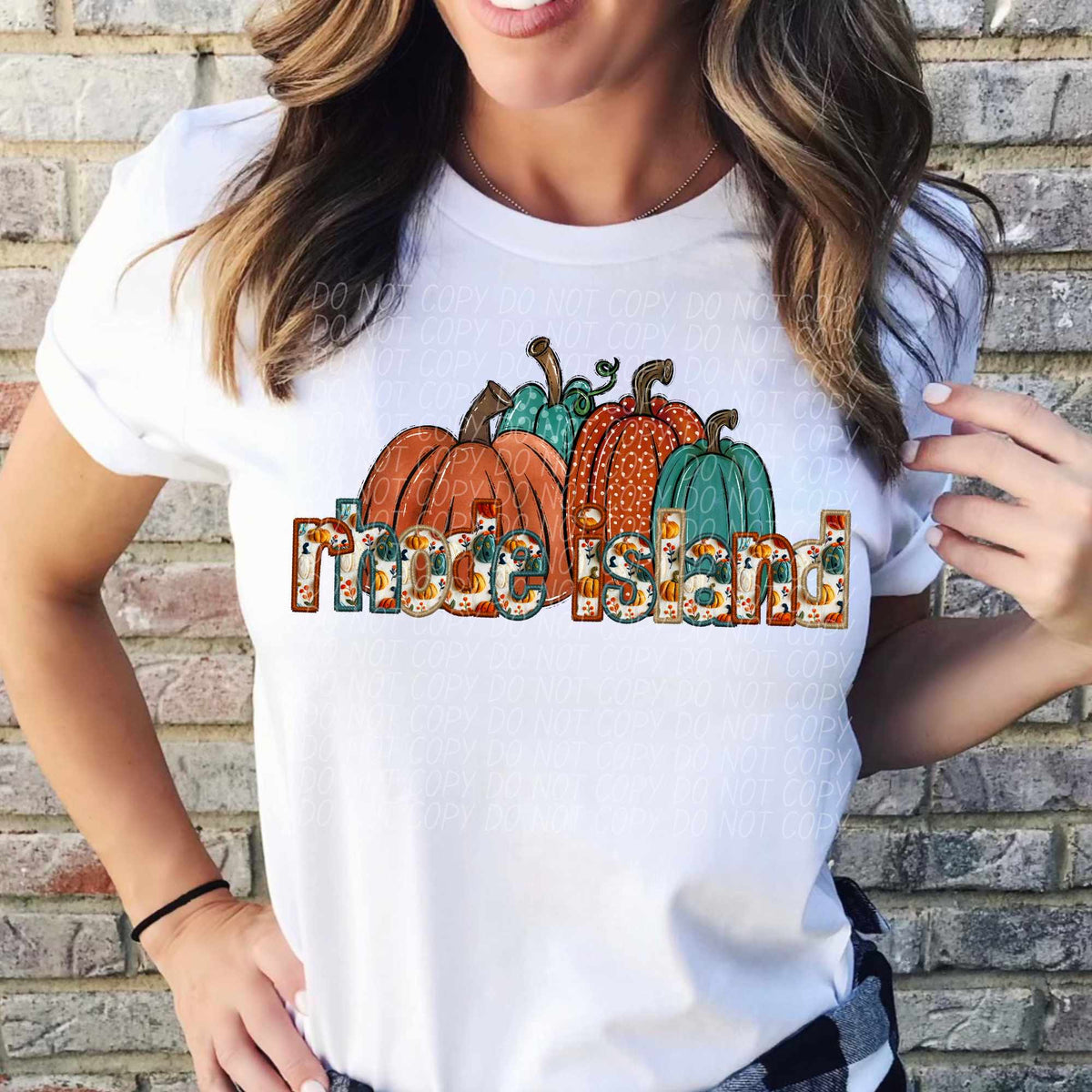 Rhode Island fall filled with pumpkins (CITY) 44404 DTF transfer