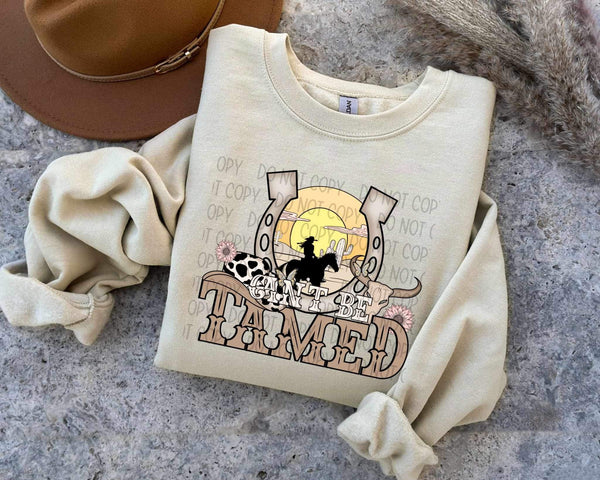 Can’t be tamed western (SWD) 21465 DTF transfer