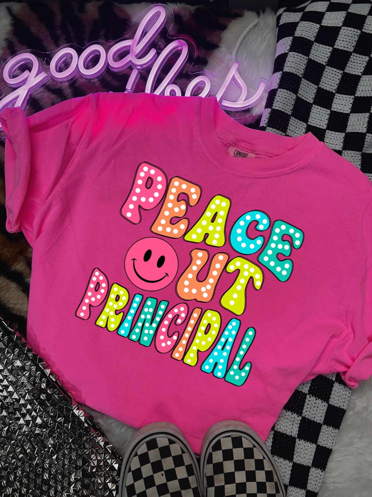 Peace out principal 31859 DTF transfer