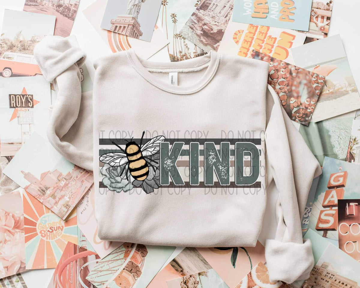 Bee kind (SWD) 21449 DTF transfer