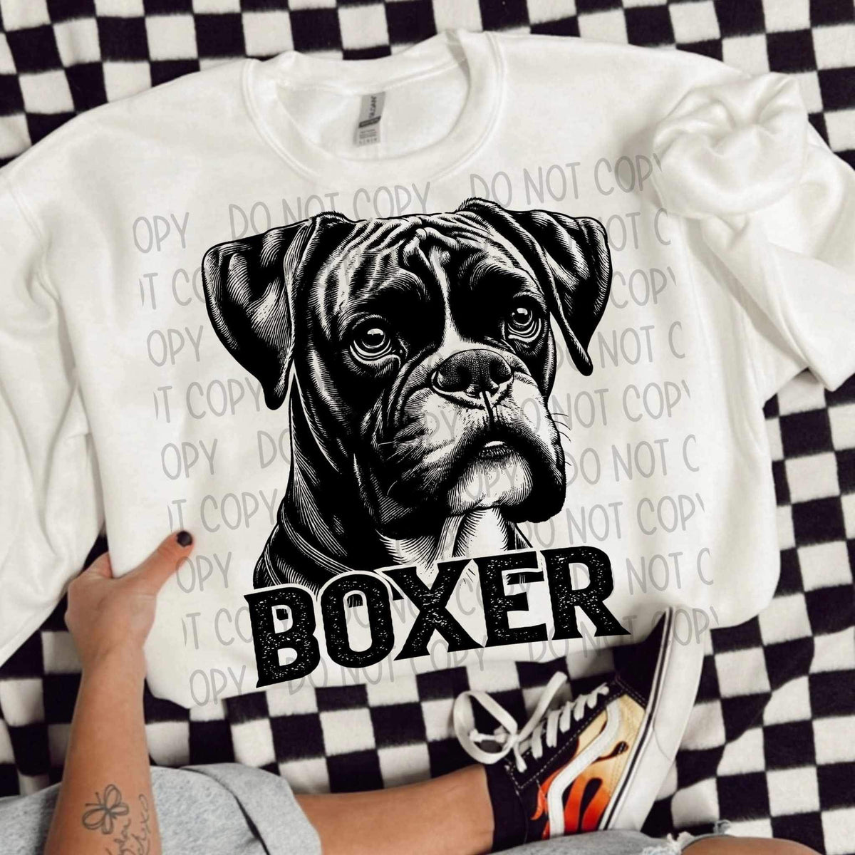 Boxer BLACK (SWD) 21425 DTF transfer