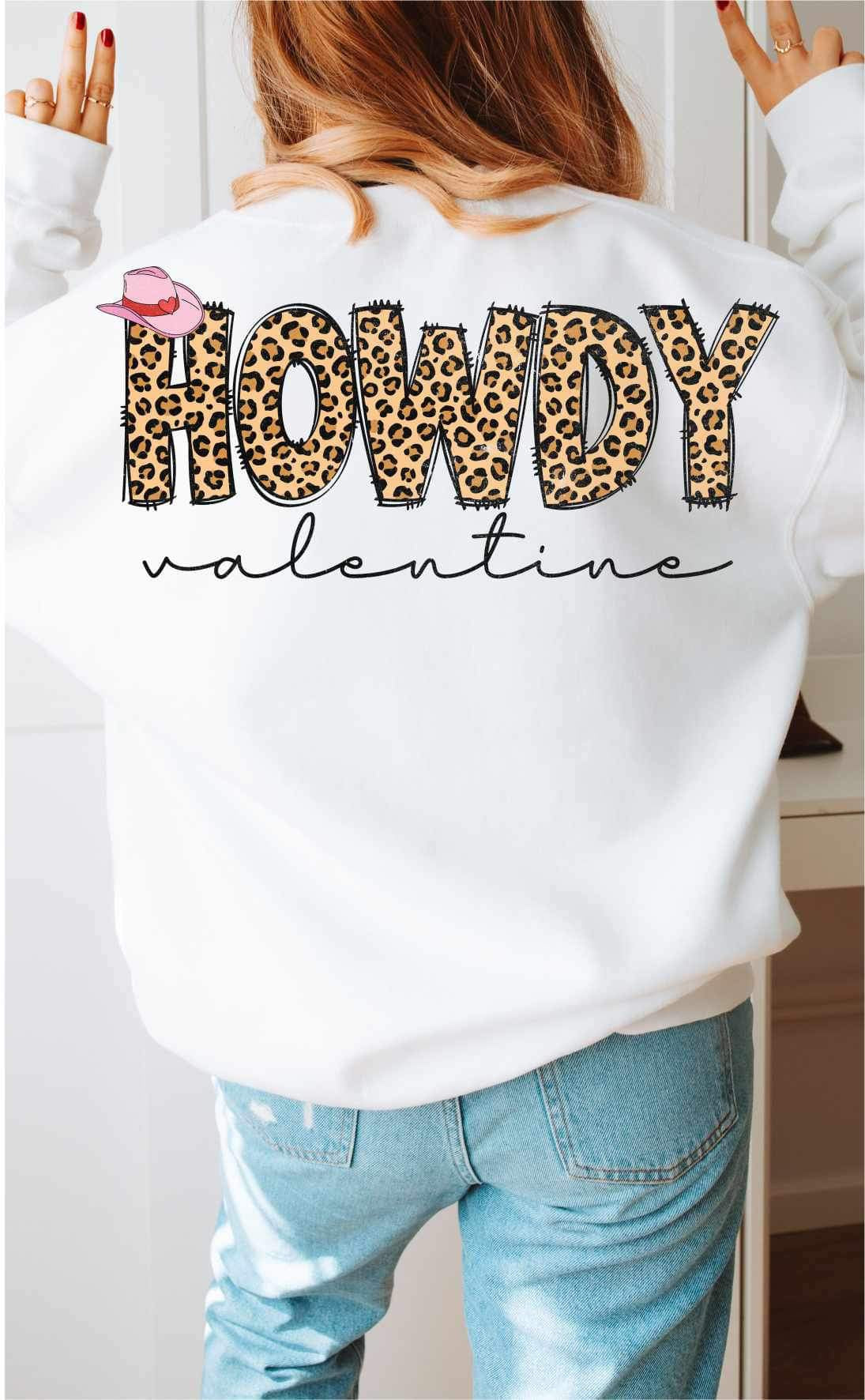 Howdy valentine leopard (WSB) 21552 DTF transfer
