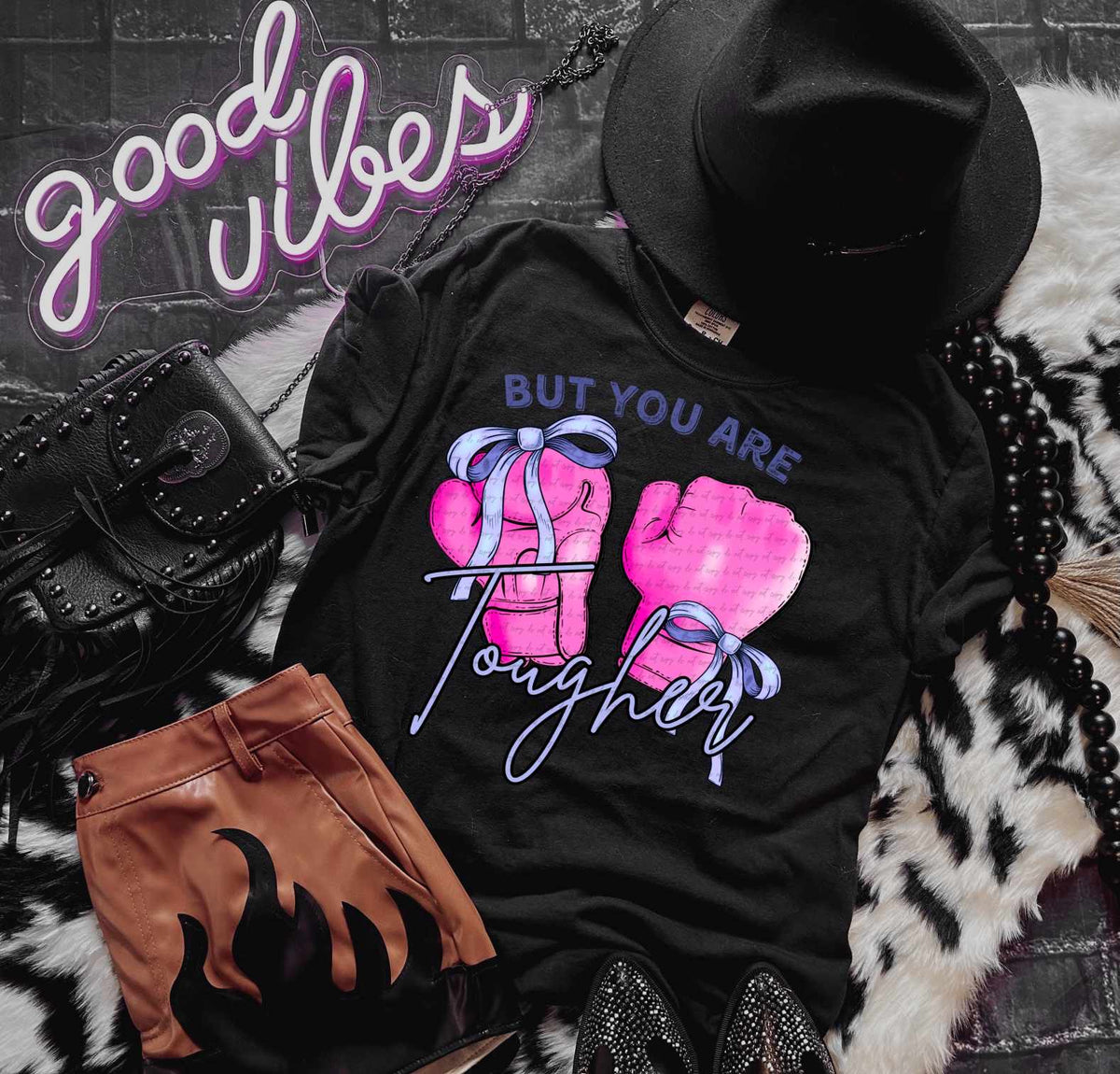 But you are tougher boxing gloves 31920 DTF transfer