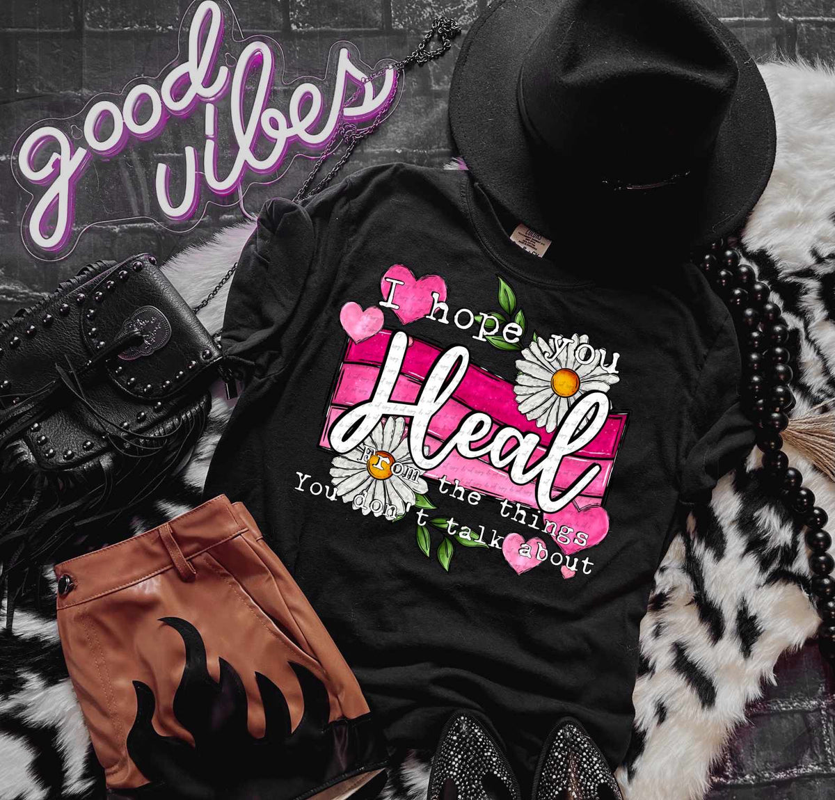 I hope you heal from the things you don’t talk about 31918 DTF transfer