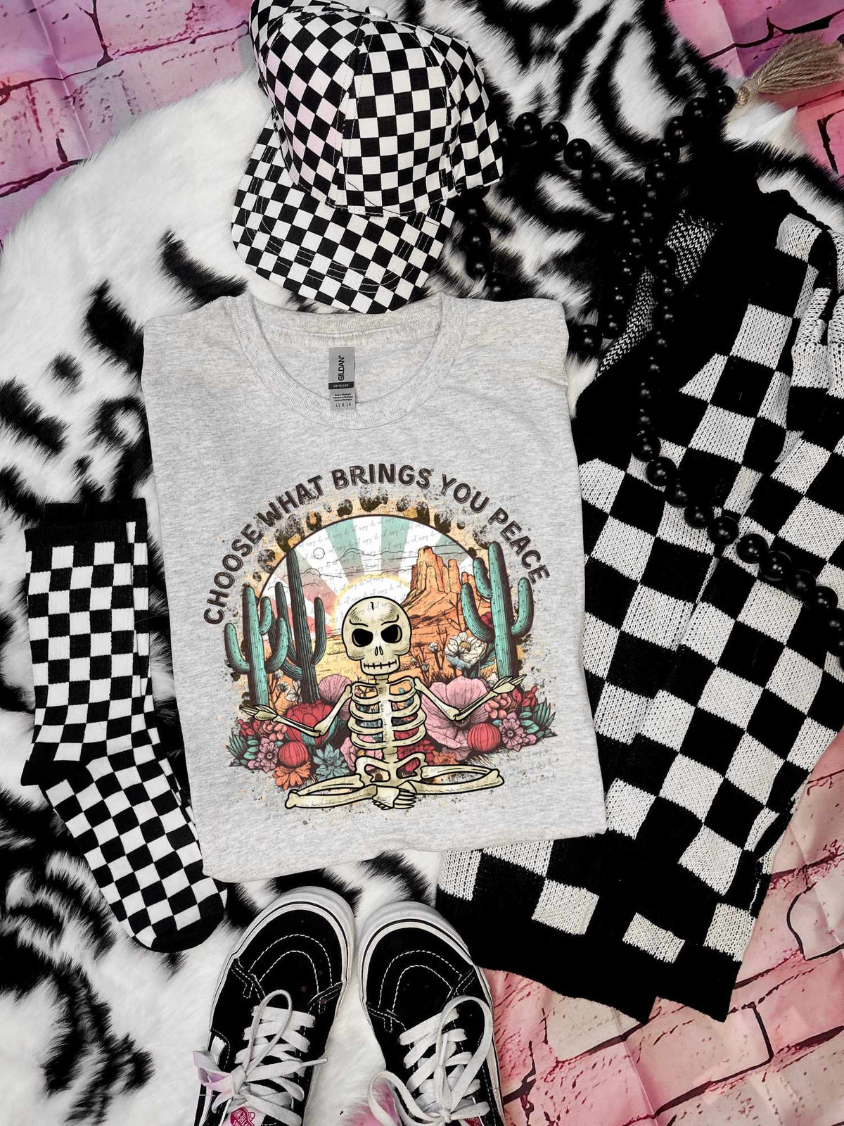 Choose what brings you peace western 31912 DTF transfer