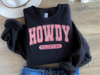 Howdy valentine light pink (WSB) 21539 DTF transfer