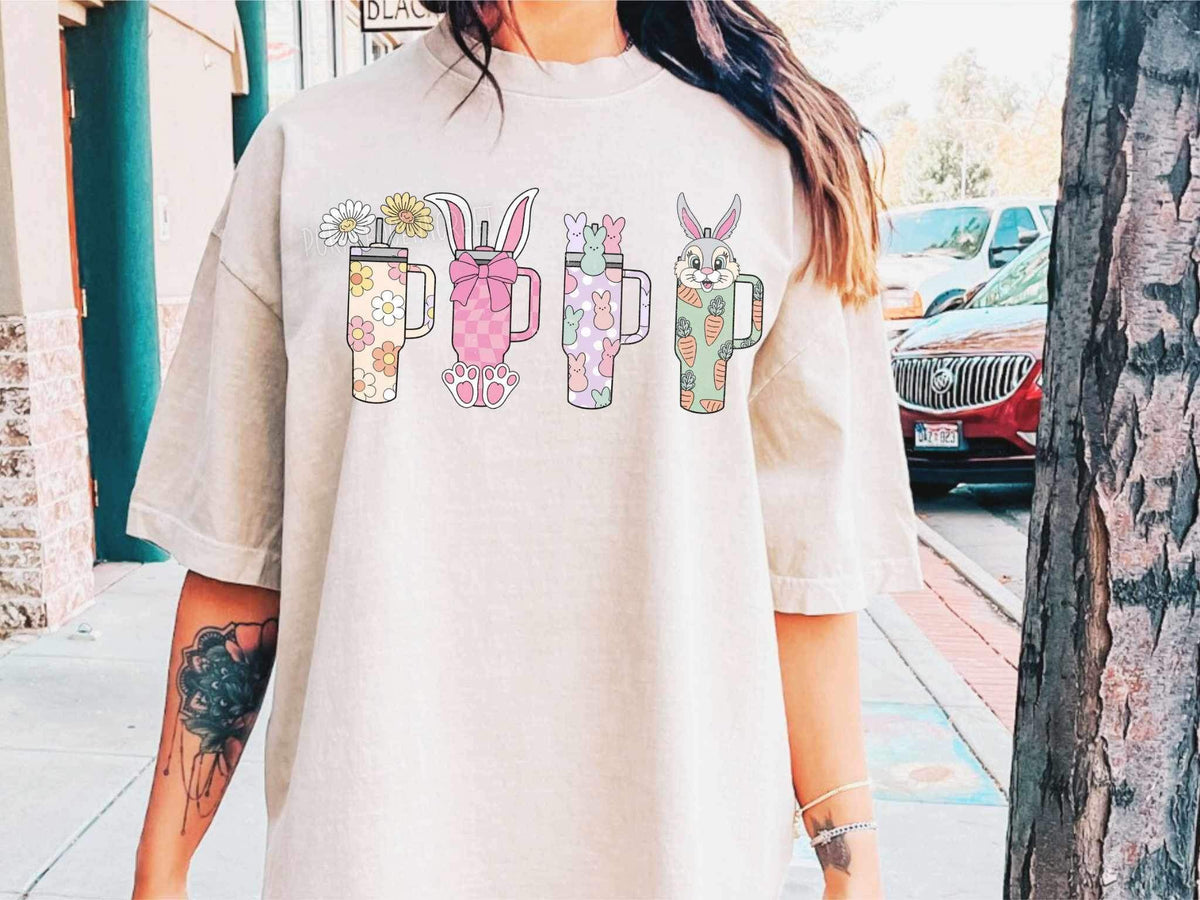 Easter cups (WSB) 21588 DTF transfer