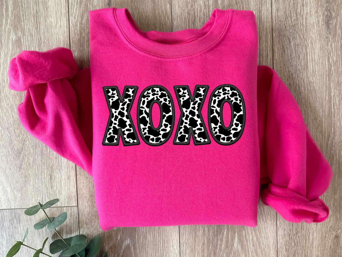 Xoxo cow faux (WSB) 21534 DTF transfer