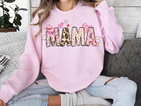 Mama patterned with hearts (WSB) 21526 DTF transfer