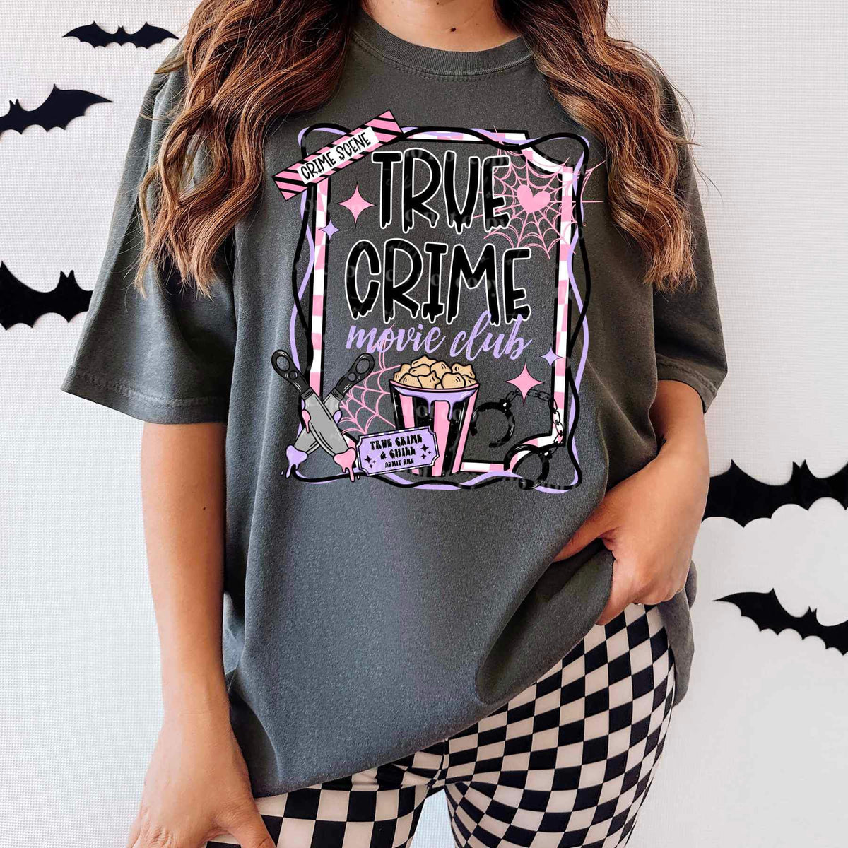True crime movie club (CSC) 34375 DTF Transfer