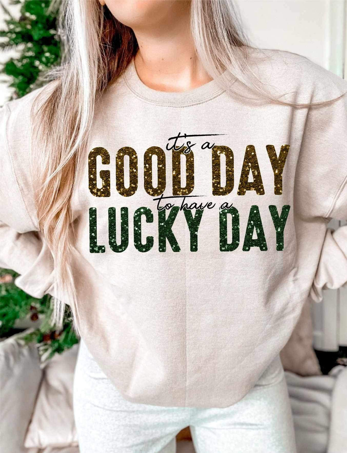 Its a good day to have a lucky day (WSB) 21493 DTF transferr