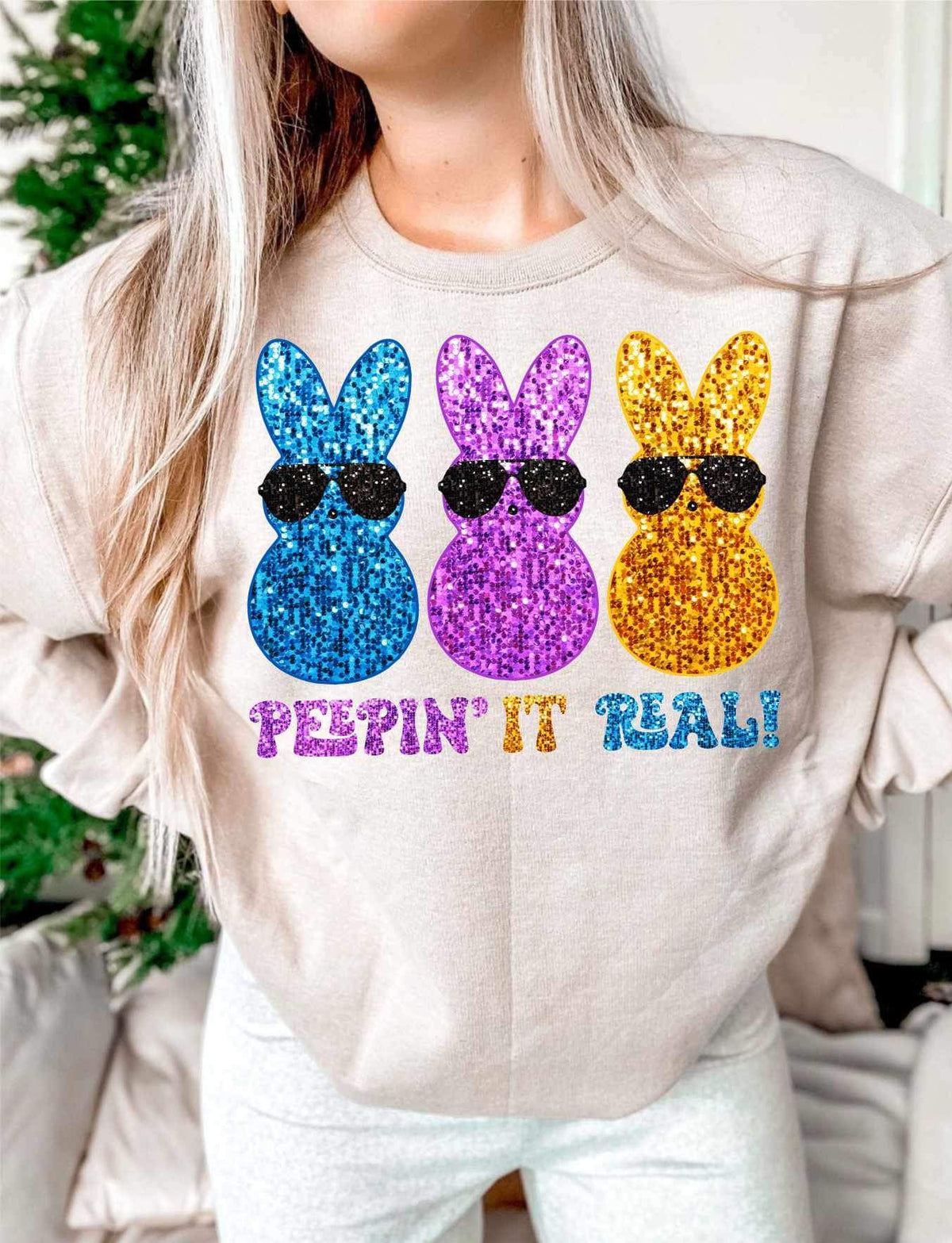 Peepin it real sequin (WSB) 21484 DTF transferr