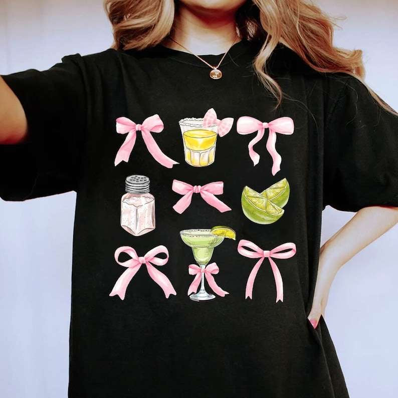 Coquette margarita collage 31948 DTF transfer