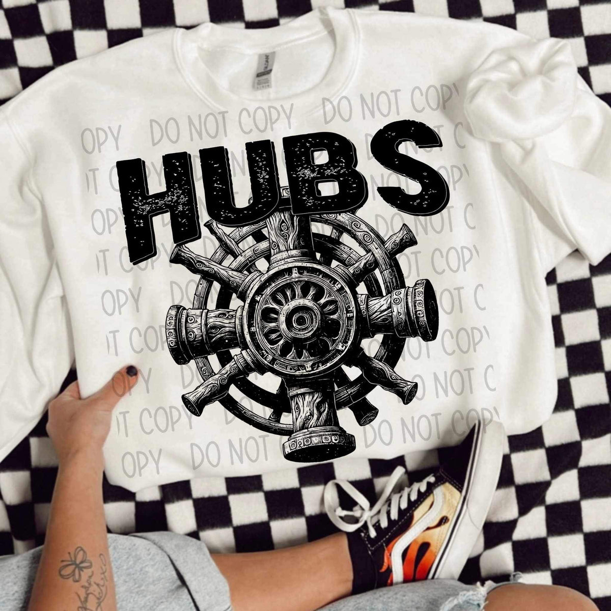 Hubs BLACK (SWD) 21606 DTF transfer