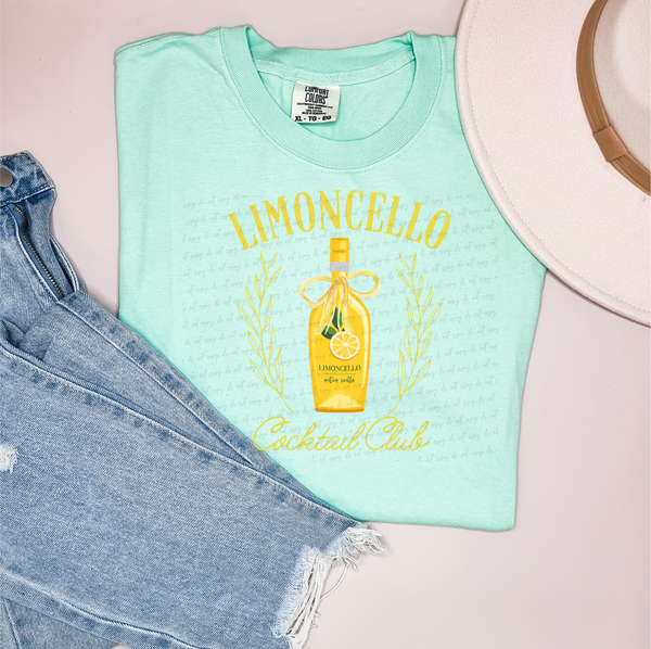 Limoncella Cocktail Club 30072 DTF transfer