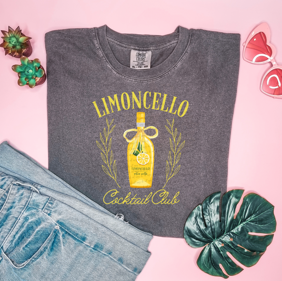 Limoncella Cocktail Club 30072 DTF transfer