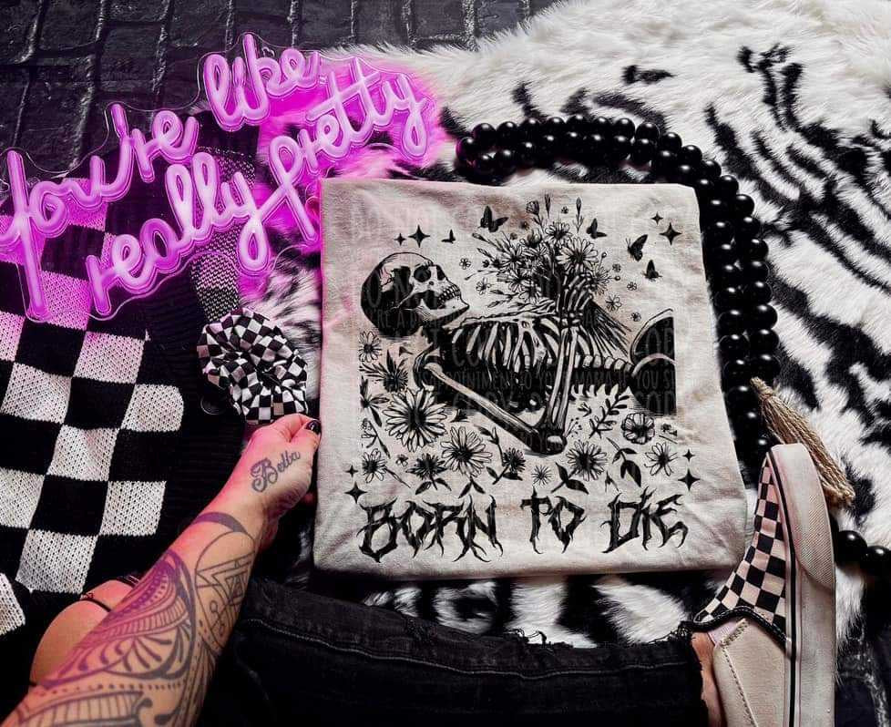 Born to die (LYTTLE) 32025 DTF transfer