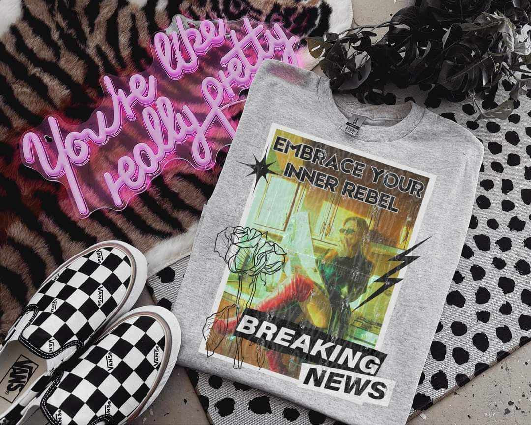 Embrace your inner rebel (LYTTLE) 32022 DTF transfer