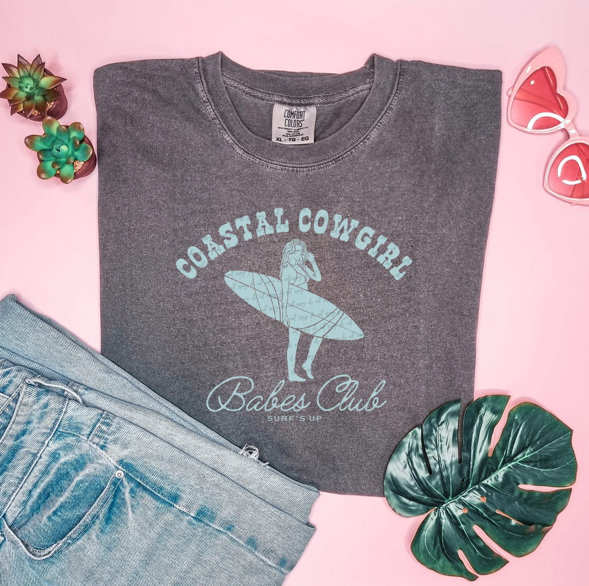 Coastal Cowgirl Babes Club 30074 DTF transfer