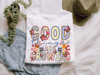 Good things are growing embroidery 21666 DTF transfer