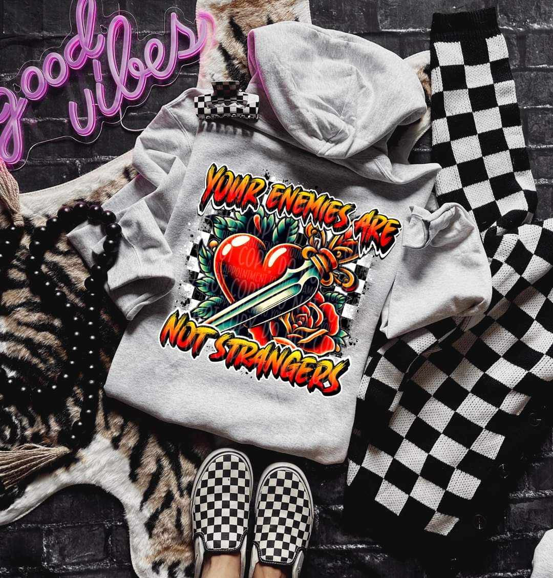 Your enemies are not strangers (LYTTLE) 32018 DTF transfer