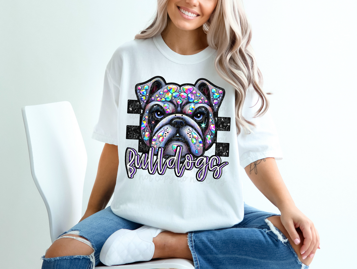 Bulldogs (balls) (C's) DTF transfers