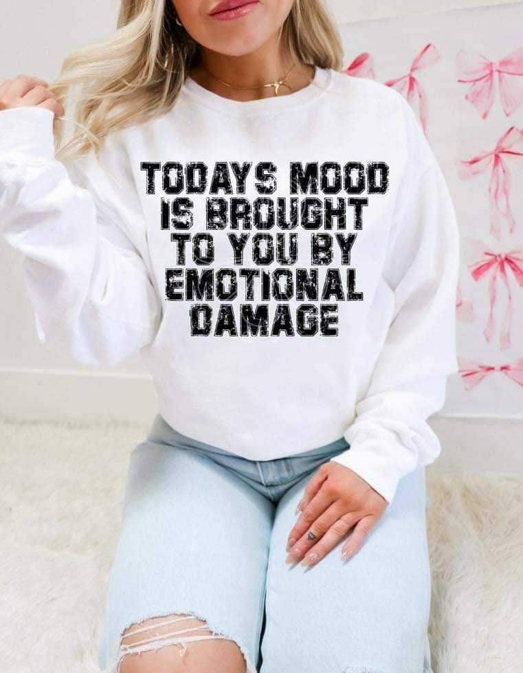 Todays mood is brought to you by emotional damage (lyttle) 34494 DTF Transfer