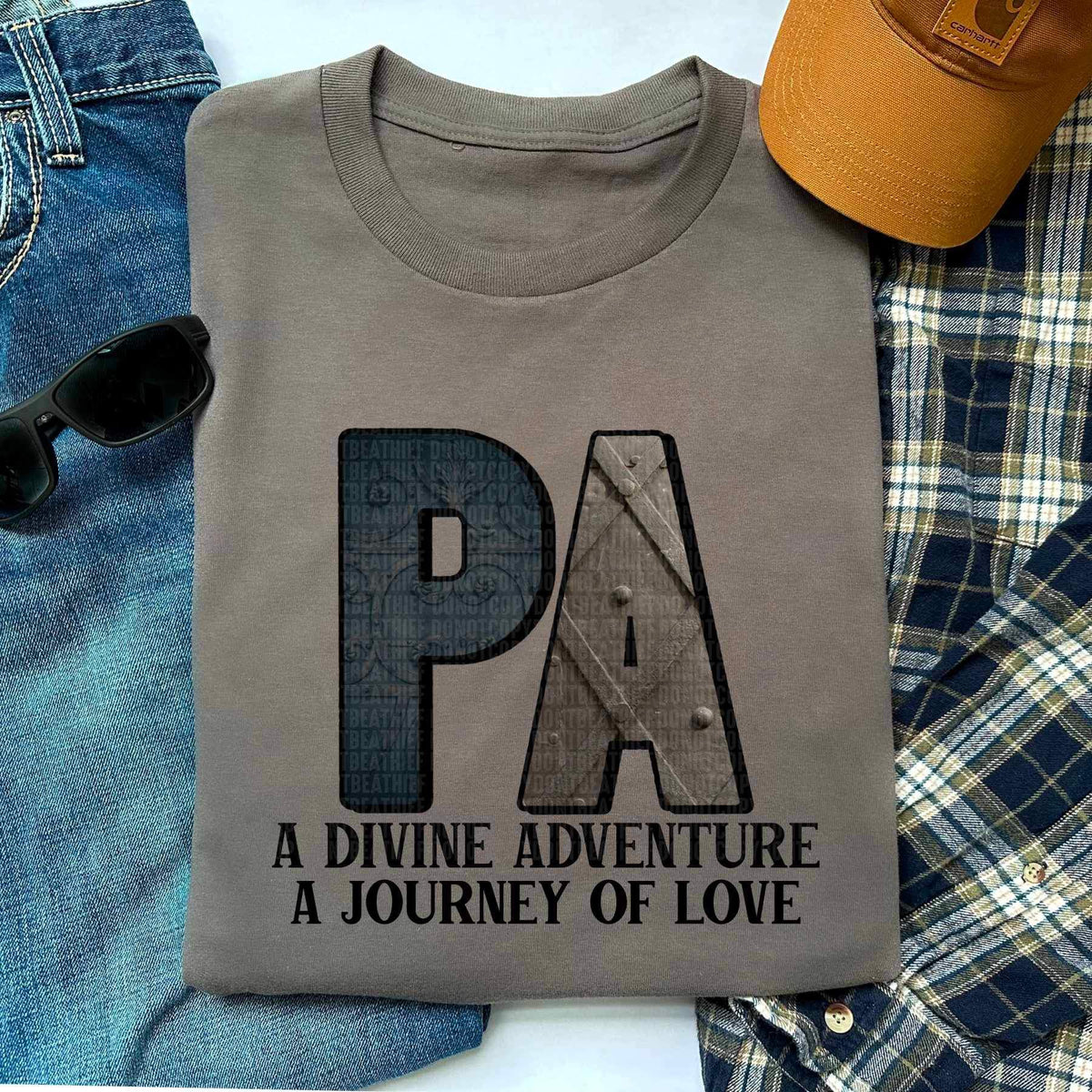 PA a divine adventure a journey of love 21749 DTF transfer