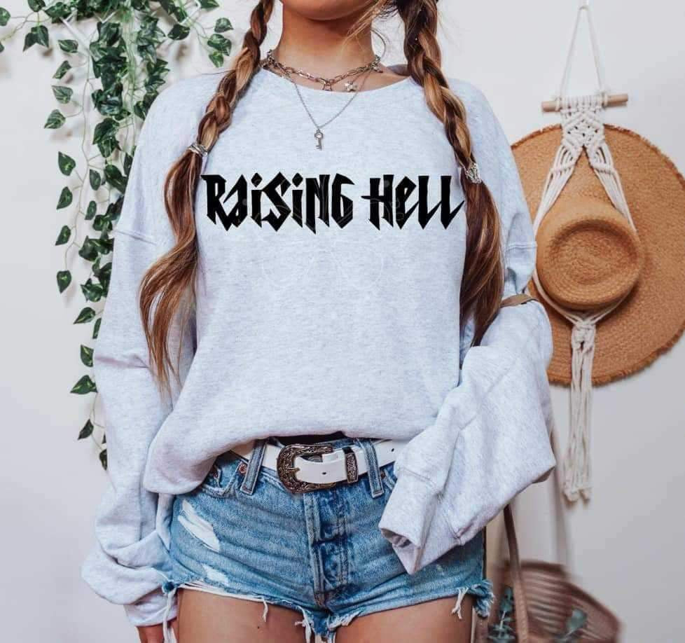 Raising hell (lyttle) 34492 DTF Transfer