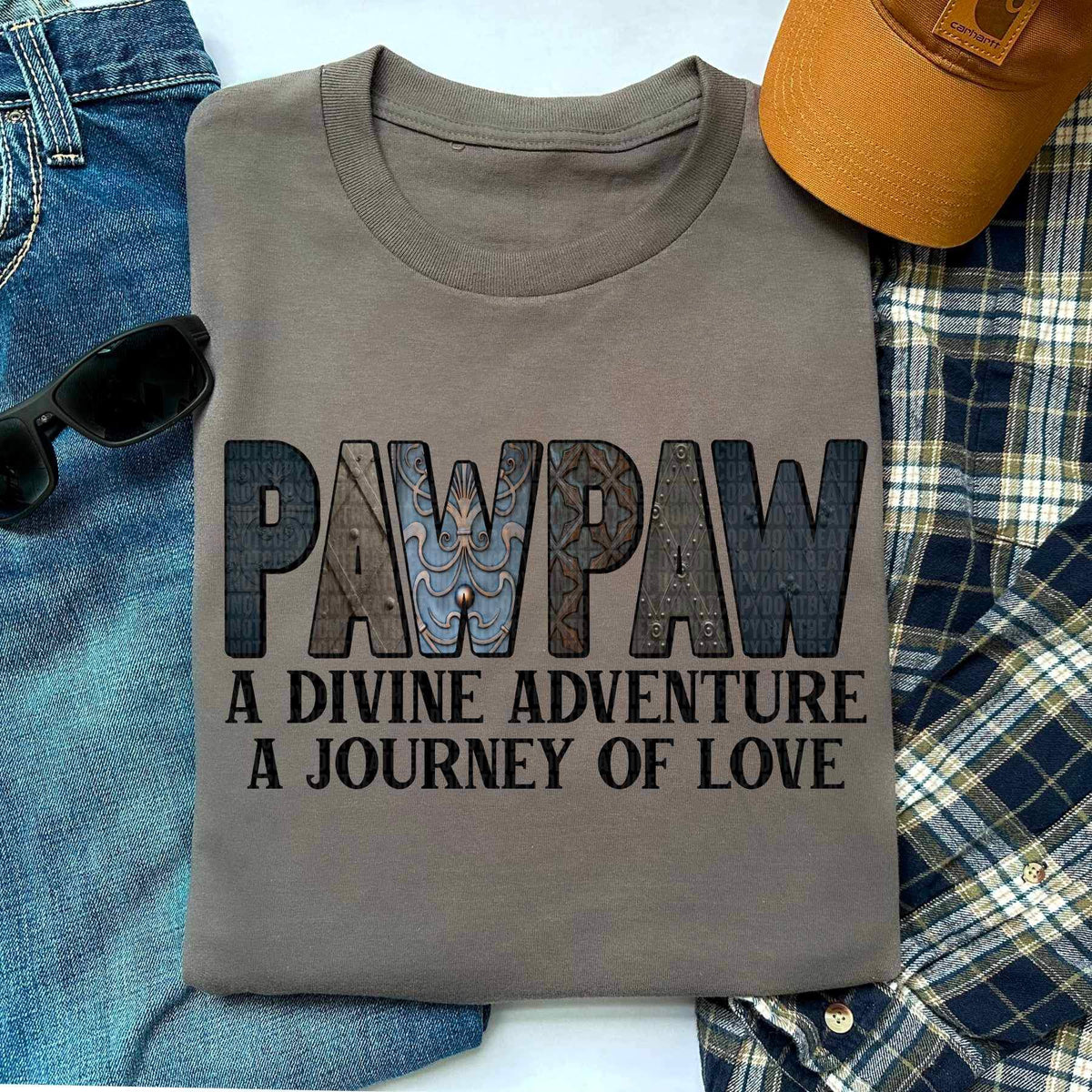 Pawpaw a divine adventure a journey of love 21744 DTF transfer