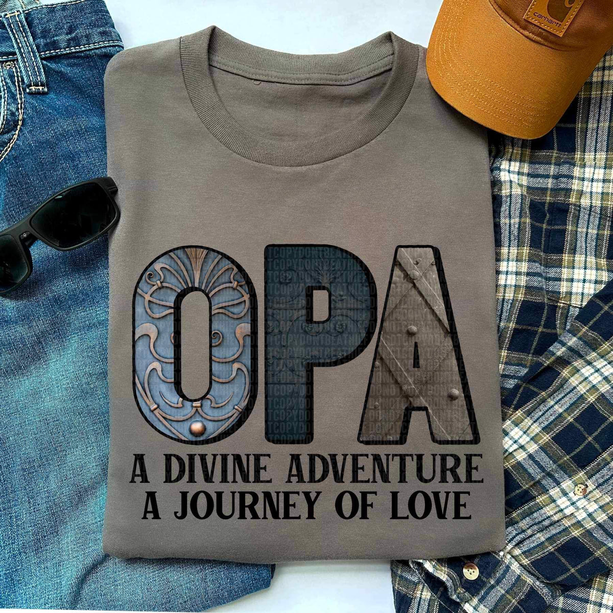Opa a divine adventure a journey of love 21743 DTF transfer