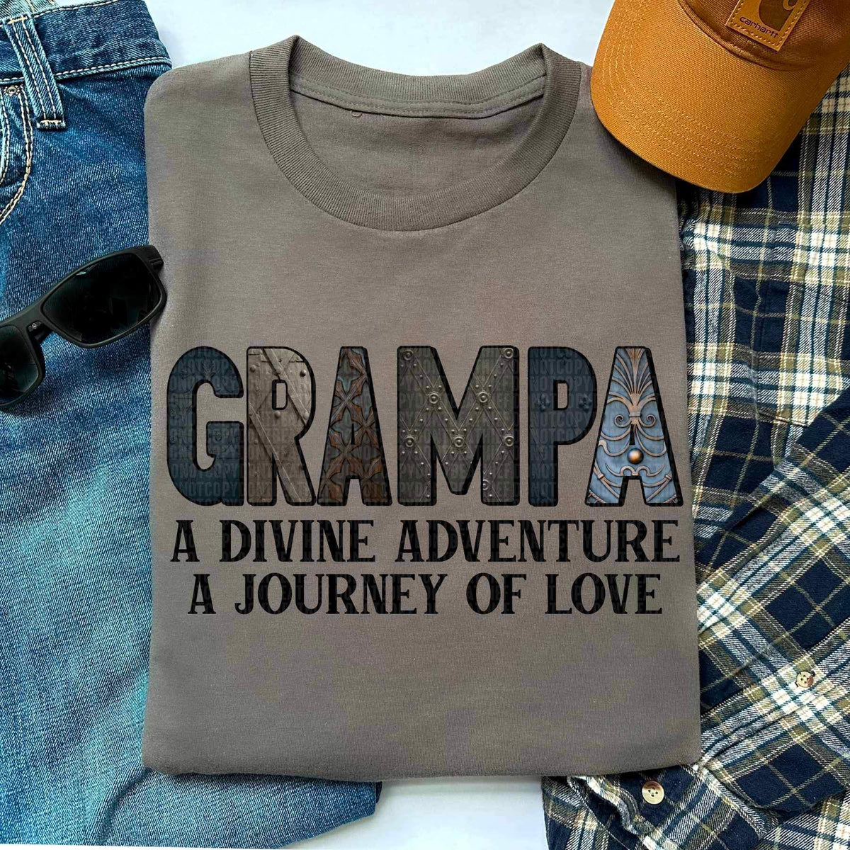Grampa a divine adventure a journey of love 21741 DTF transfer