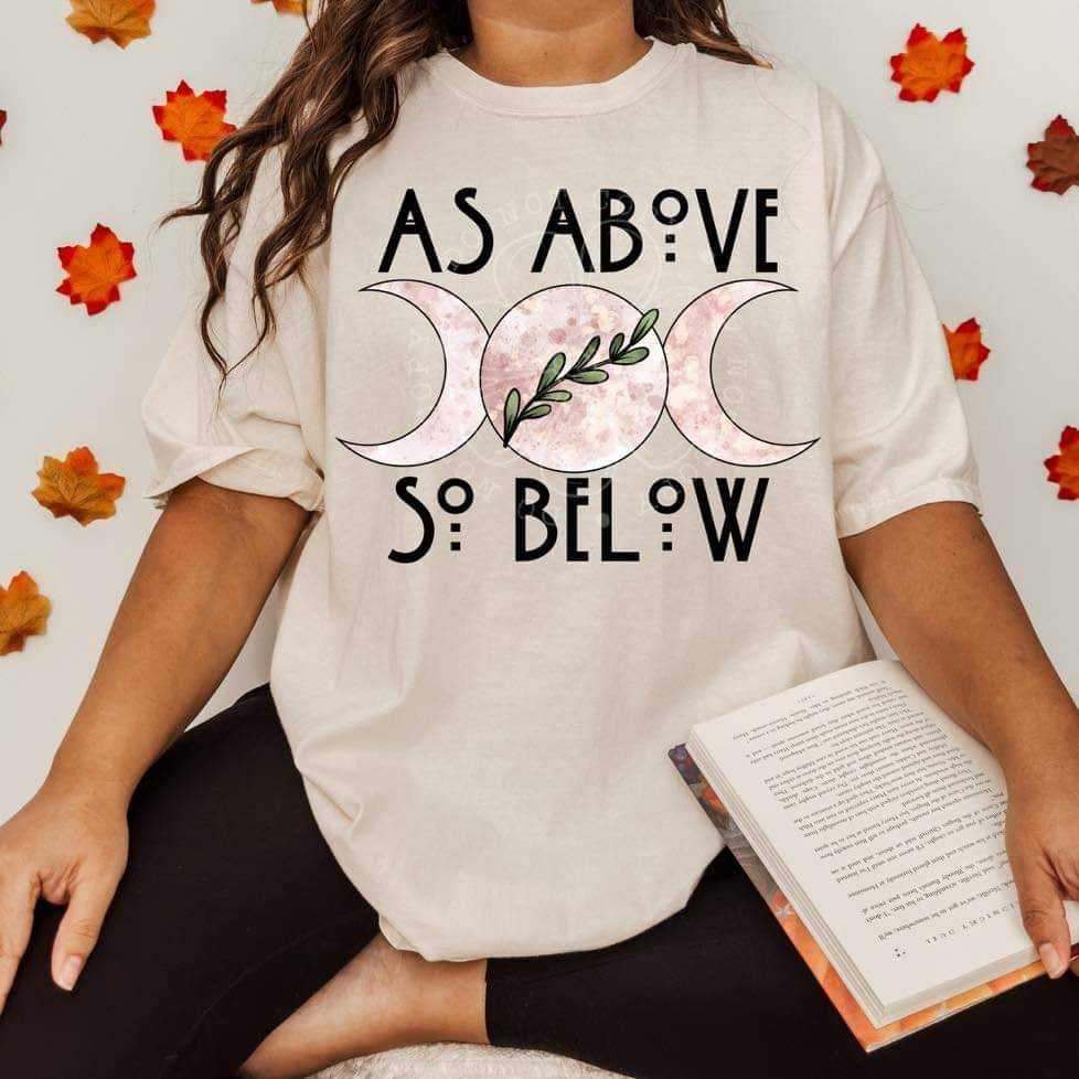 As above so below (lyttle) 34472 DTF Transfer