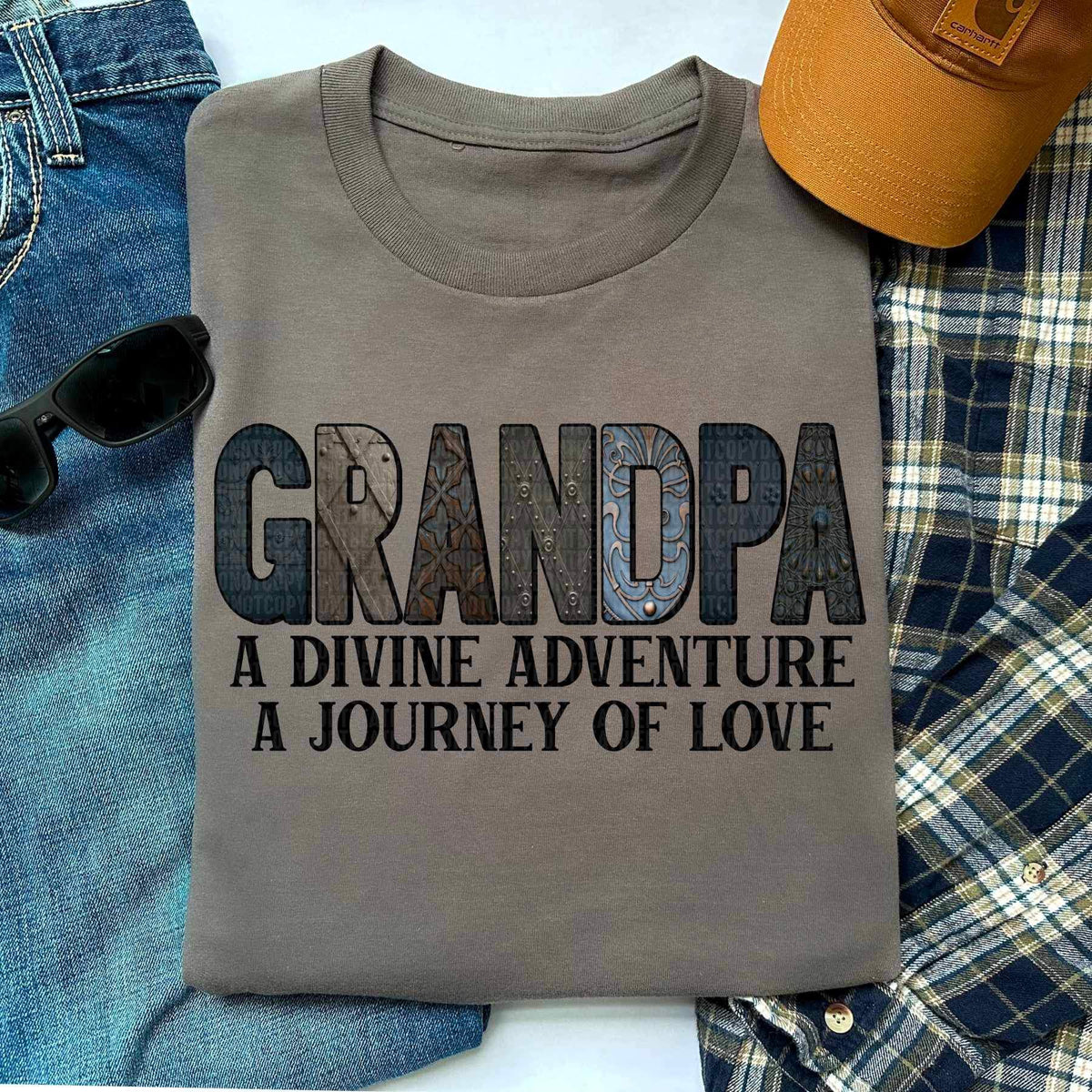 Grandpa a divine adventure a journey of love 21734 DTF transfer